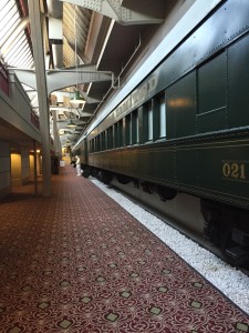 Crown Plaza Train Car Room